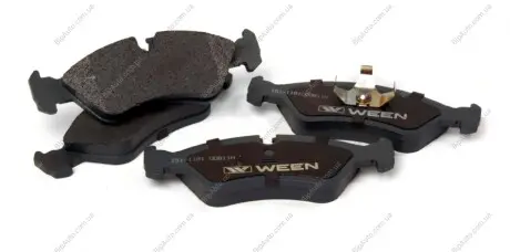 Комплект гальмівних колодок, дискове гальмо WEEN 151-1181