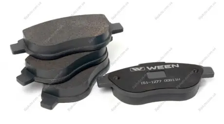 Комплект гальмівних колодок, дискове гальмо WEEN 151-1277