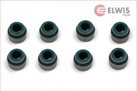 Комплект сальників клапанів (8 шт) Elwis Royal 9042607 (фото 1)