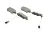Гальмівні колодки, дискові BOSCH 0986495355 (фото 2)