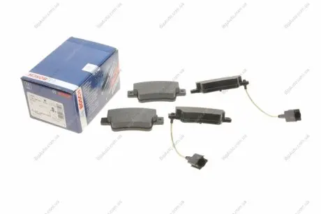 Гальмівні колодки, дискові BOSCH 0986495355
