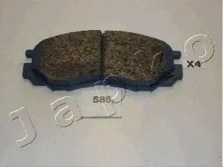 Комплект гальмівних колодок, дискове гальмо JAPKO 50585