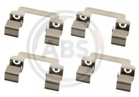 Комплектуючі, колодки дискового гальма A.B.S. A.B.S. 1830Q