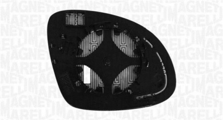 Mirror Glass, outside mirror MAGNETI MARELLI RV90092 (фото 1)