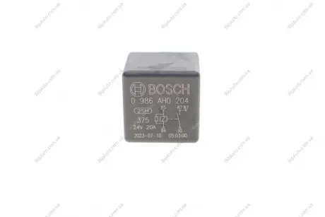 Реле, робочий струм, Реле BOSCH 0 986 AH0 204 (фото 1)
