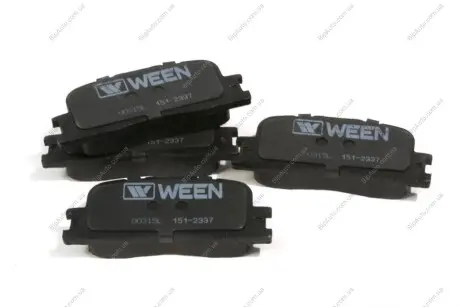 Комплект тормозных колодок WEEN 151-2337