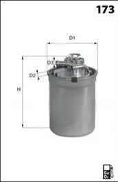Топливный фильтр MECAFILTER ELG5330