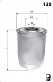 Топливный фильтр MECAFILTER ELG5243 (фото 1)