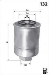 Топливный фильтр MECAFILTER ELG5222 (фото 1)