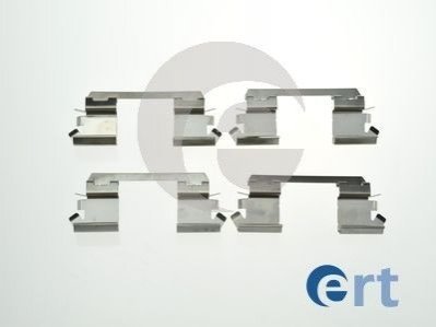 Монтажний к-кт гальмівних колодок ERT 420220 (фото 1)