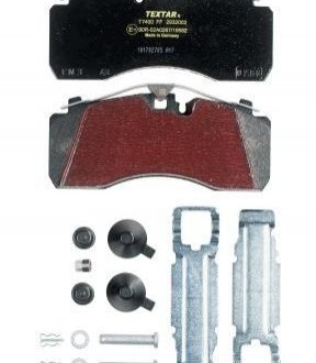 Комплект тормозных колодок TEXTAR 2932002 (фото 1)