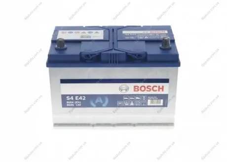 Акумулятор 12В/85Аг/800А/21,69кг 0 092 S4E 420 BOSCH 0092S4E420