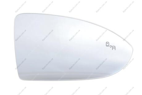 Вкладиш дзеркала правий, випуклий + обогрів + пок.поворот. 4 PINS, 4 Pins, ALKAR 6 452 138