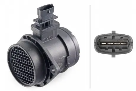 PRZEPгYWOMIERZ POWIETRZA FIAT FIORINO 1,3MJT 15- HELLA 8ET358095-191