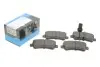 Комплект тормозных колодок, дисковый тормоз KAVO PARTS KBP-6590