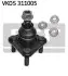 Sworzeё wah. VAG A3 (8L1)/GOLF IV/NEWBEETLE SKF VKDS 311005 (фото 1)