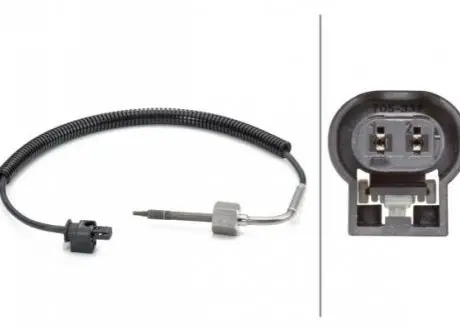 Датчик темп.выхл.газов MERCEDES W204/W205/C218/C219/W211/W212/W164 2005 => HELLA 6PT014494-131