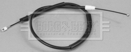 Трос, стоянкова гальмівна система BORG & BECK BKB3046 (фото 1)
