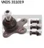 Sworzeё wah. VAG POLO (6N1) SKF VKDS 311019 (фото 1)