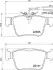 Тормозные колодки дисковые BREMBO P23 180 P 23 180