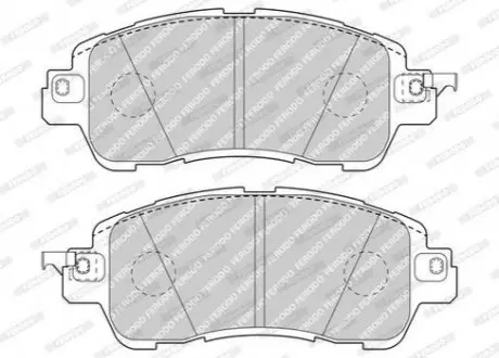 Тормозные колодки, к-кт. FERODO FDB5015