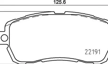 Гальмівні колодки дискові BREMBO P 24 203