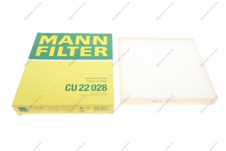 Фільтр салону -FILTER CU 22 028 MANN CU22028 (фото 1)