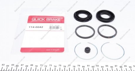 Ремкомплект супорту QUICK BRAKE 114-0042 (фото 1)