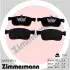 Колодки гальмівні дискові, к-кт ZIMMERMANN 225931751 22593.175.1