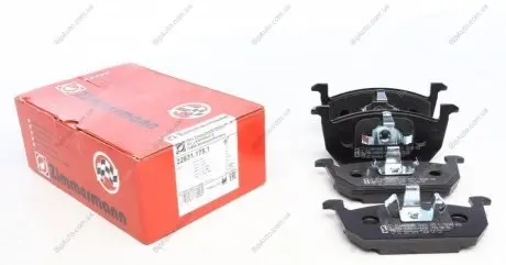Колодки гальмівні дискові, к-кт ZIMMERMANN 22631.175.1