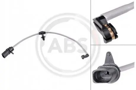 CZUJNIK KLOCK. HAMULC. AUDI Q5 16- TYЈ A.B.S. A.B.S. 39973 (фото 1)