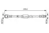 Шланг тормозной mb w212 380мм BOSCH 1987481608 (фото 1)