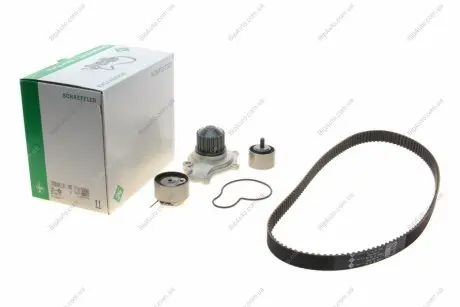 Комплект ГРМ, пас+ролик+помпа INA 530 0641 30