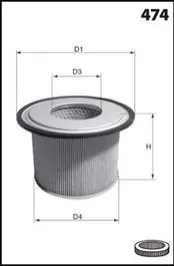 Воздушный фильтр MECAFILTER EL3906