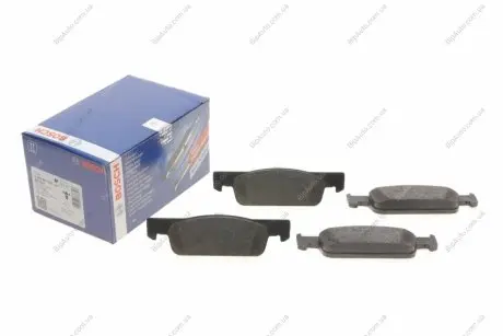 Гальмівні колодки дискові RENAULT/DACIA Clio/Logan/Sandero "F "12>> BOSCH 0986495334