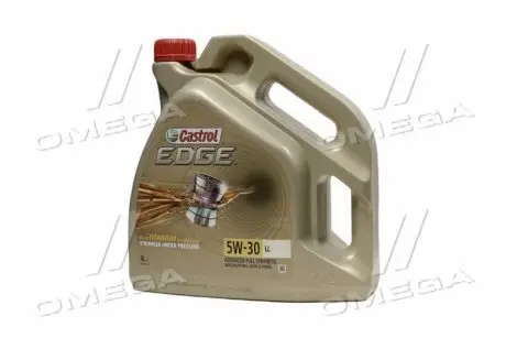 Олива моторна EDGE 5W-30 LL (Каністра 4л) CASTROL 15668E