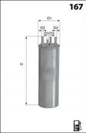 Паливний фільтр MECAFILTER ELE6125 (фото 1)