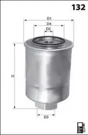 Топливный фильтр MECAFILTER ELG5261