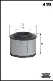 Воздушный фильтр MECAFILTER EL9325