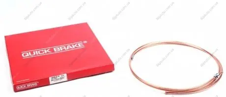Гальмівна трубка з фітингами CU-1600A-A QUICK BRAKE CU1600AA