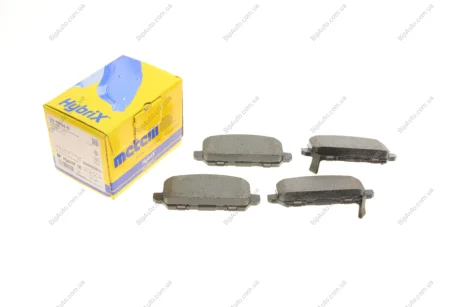 Комплект гальмівних колодок.).) 22-1084-0 Metelli 2210840 (фото 1)