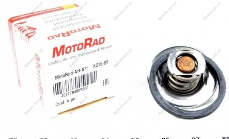 Термостат Citroen 276-89K MOTORAD 27689K