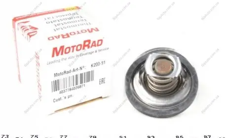 Термостат Audi 200-91K MOTORAD 20091K