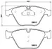 Тормозные колодки дисковые P06 054X BREMBO P06054X (фото 2)