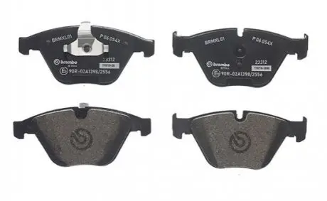 Гальмівні колодки дискові P06 054X BREMBO P06054X