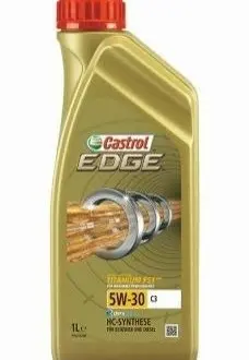 Моторное масло EDGE / 5W30 / 1л. / (ACEA C3, API SN/CF) CASTROL 15530C