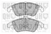 Комплект тормозных колодок, дисковый тормоз QUINTON HAZELL BP1651 (фото 1)