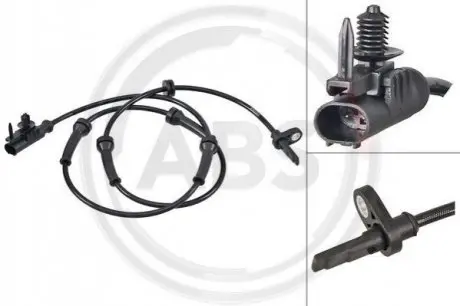 CZUJNIK ABS RANGE ROVER IV 12- TYЈ A.B.S. A.B.S. 31625