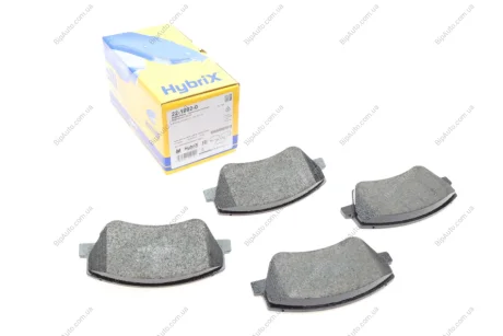 Комплект гальмівних колодок (дискових) 22-1092-0 Metelli 2210920 (фото 1)