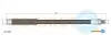 ADRIAUTO  PEUGEOT Шланг тормозной передний 205 -90 35.1201 ADRIAUTO 35.1201